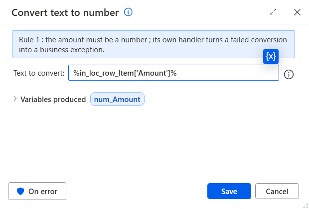A note on every action: double-click an action, its note is at the top of the dialog
